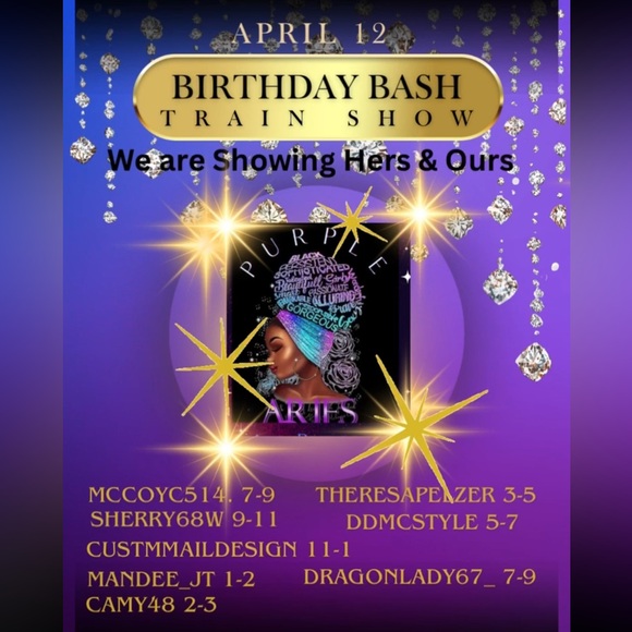 Handbags - Purple Aries Birthday Bash